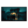 Fancy Artwork Canvas Wall Art :Fire in the night - Photo