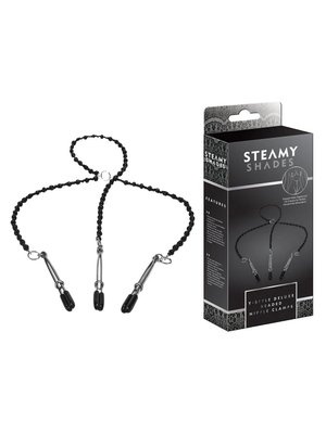Photo of Steamy Shades Y-Style Beaded Nipple Clamp