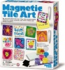 4M Industries 4M Magnetic Tile Art Kit Photo