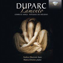 Photo of Duparc: Lamento - Complete Songs