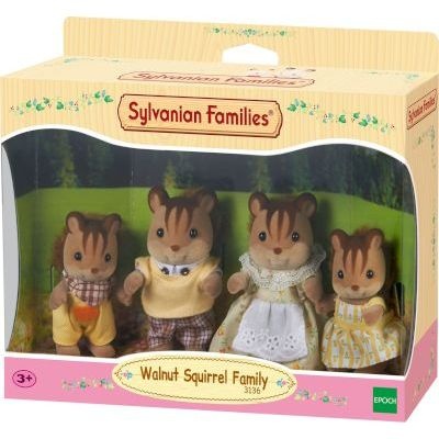 Photo of Sylvanian Families - Walnut Squirrel Family Set