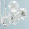 Ginger Ray Jolly Good Vibes Holographic Star Confetti Balloons Photo