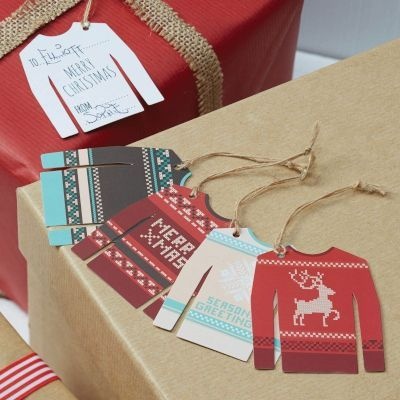 Photo of Ginger Ray Vintage Noel Christmas Jumper Tags