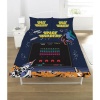 Linen Ideas Space Invaders Coin Op Reversible Duvet Set - Parallel Import Photo