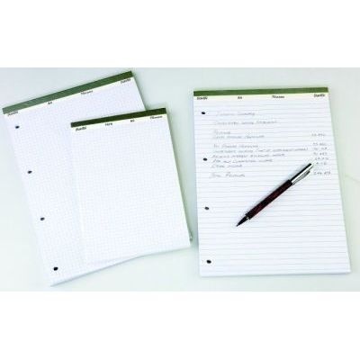 Photo of Bantex A4 Feint Ruled Writing Pad Refills - 4 Hole Punched