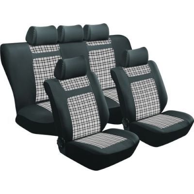 Photo of Stingray Tartan Gingham Car Seat Cover Set