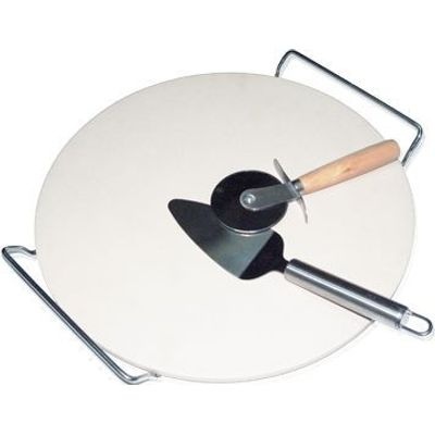 Photo of Alva Pizza Stone With Lifter & Cutter