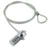Raz Tech Laptop Security Chain Cable Number Padlock Photo