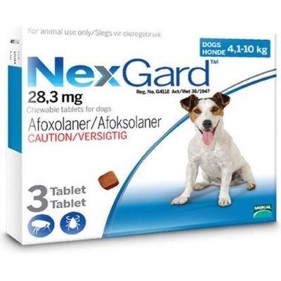 Photo of NexGard Chewable Tick & Flea Tablet For Dogs - 4.1-10kg