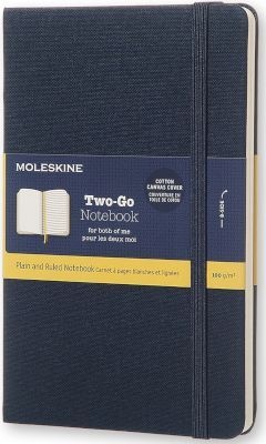 Photo of Moleskine Two-Go Notebook Hard Medium Ruled