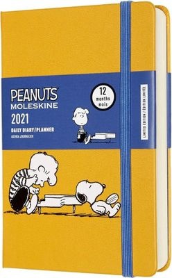 Photo of Moleskine Peanuts 12-Month Daily Planner Daily Diary 2021 Daily Planner