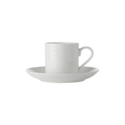 Maxwell Williams Maxwell Williams White Basics Straight Demi Cup Saucer