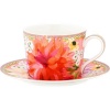 Maxwell Williams Maxwell and Williams Dahlia Daze Cup and Saucer Photo
