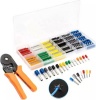 Electroid 800 Piece Insulated Bootlace Ferrule Terminal Set with Crimping Pliers Photo