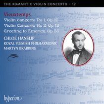 Photo of Hyperion Vieuxtemps: Violin Concerto No. 1 Op. 10/...