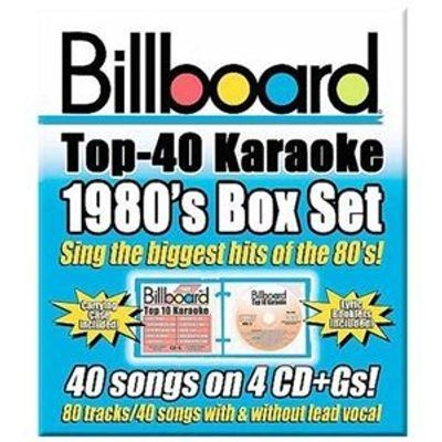 Photo of Sybersound Records Billboard 1980'S Top 40 Karaoke Box S CD