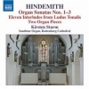 Hindemith: Organ Sonatas Nos. 1-3 Photo
