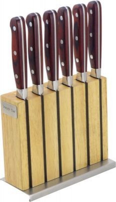 Photo of Snappy Chef Professional Steak Knife Set with Block