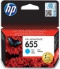 HP 655 Cyan Original Ink Advantage Cartridge Photo
