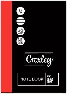Photo of Croxley JD356 A6 Hardcover Notebooks - Feint