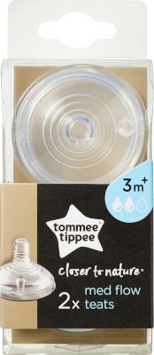 Photo of Tommee Tippee - Closer to Nature Medium Flow Teat - 3m