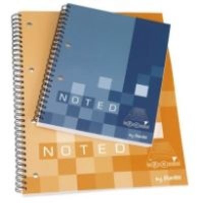 Photo of Bantex B1828 Noted Twin Wire Soft Notebook - One A4 Notebook Only