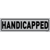 Tower Aluminum Anodised Sign - Physically Challenged Photo