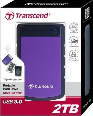 Photo of Transcend StoreJet 25H3 2.5" Portable External Hard Drive
