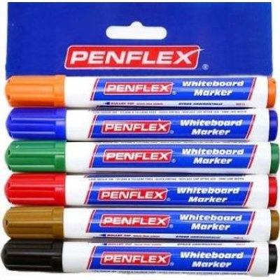 Photo of Penflex WB15 Whiteboard Markers - 2mm Bullet Tip