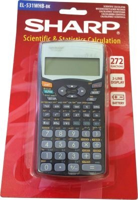 Photo of Sharp EL-531WHB Scientific Calculator