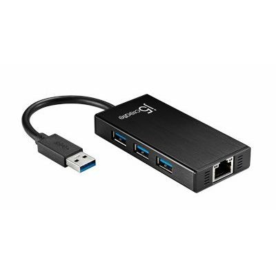 Photo of J5 Create JUH470 3 Port USB 3.0 Hub with Gigabit Lan Port