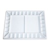 JAS Jackson's - 32 Well Porcelain Palette with clear lid CP1035 Photo
