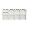 Essentials Studio Medium Rectangular Plastic Palette - 12.5x6in Photo