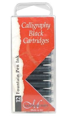 Photo of Manuscript Calligraphy Ink - 12 Cartridges