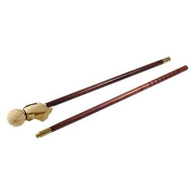 Photo of Handover 2 Piece Wooden Mahl Stick - with Ball and Leather