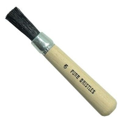 Photo of Handover Black Bristle Stencil Brush No6