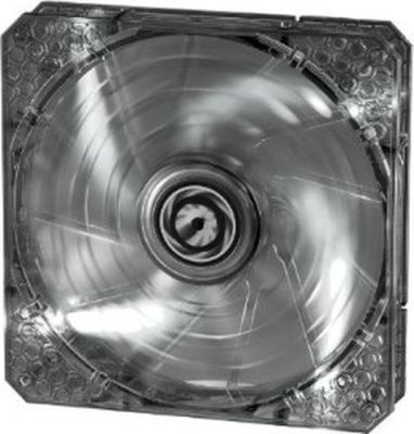Photo of Bitfenix Spectre Pro Transparent Fan with White LED and Curved Design Fin for Focused Airflow