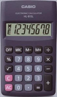 Photo of Casio HL-815L 8 Digit Calculator