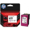 HP 651 Tri-color Original Ink Advantage Cartridge Photo