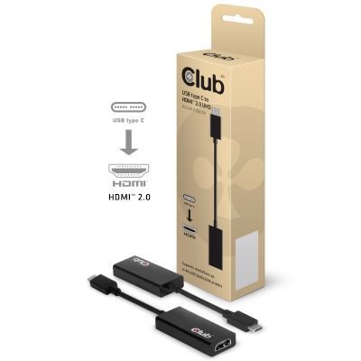 Photo of CLUB3D USB-C to HDMI Active Adapter