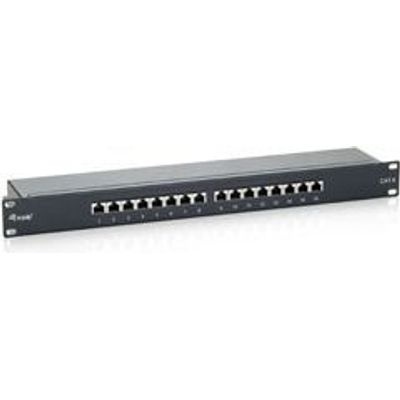 Photo of Equip 16-Port STP Shielded Patch Panel