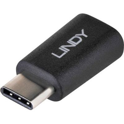 Photo of Lindy USB-C Male to Micro-B Female Adapter