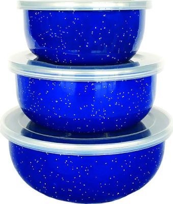 Photo of Afritrail Enamel Storage Bowl Set