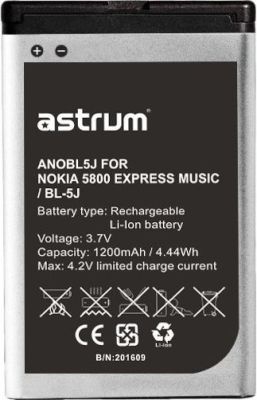 Photo of Astrum ANOBL5J Replacement Battery for Nokia 5800 Express