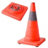 Be Safe Paramedical Collapsible Road Cone with Flashing Light Photo