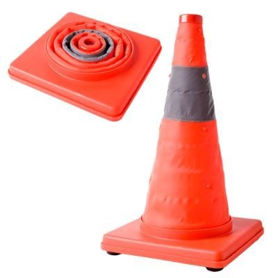 Photo of Be Safe Paramedical Collapsible Road Cone with Flashing Light