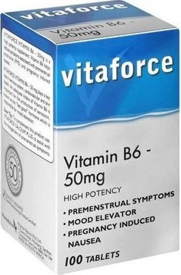 Photo of Vitaforce Vitamin B6 - 50mg - High Potency