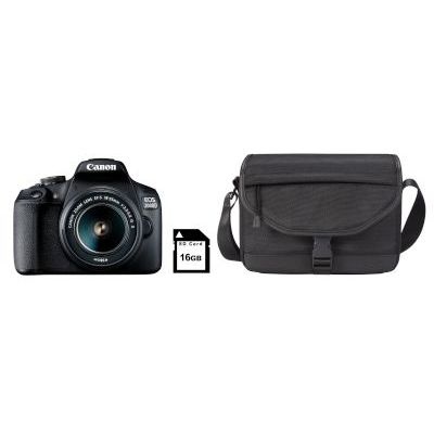 Photo of Canon EOS 2000D Digital SLR Camera Starter Kit - EF-S 18-55 Lens 16GB SD Card and Bag
