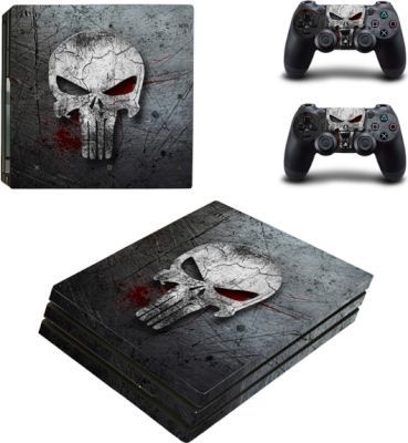 Photo of SKIN NIT Skin-Nit Decal Skin for PS4 Pro: The Punisher 2019