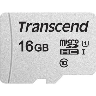 Photo of Transcend microSD Card SDHC 300S 16GB with Adapter